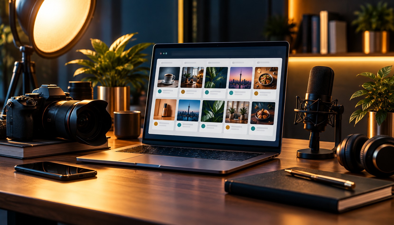 A Simple Content Production System for a Small Business